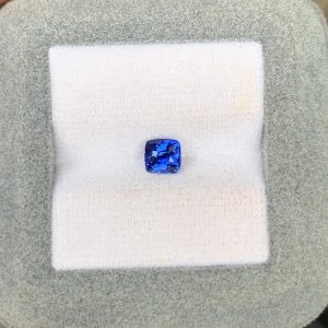 Saphir Bleu Coussin de 1,02ct - vue principale