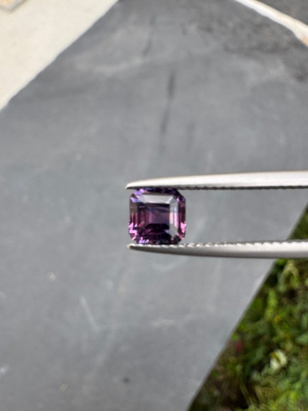 Saphir Bicolore Carré de 1,54ct - vue principale