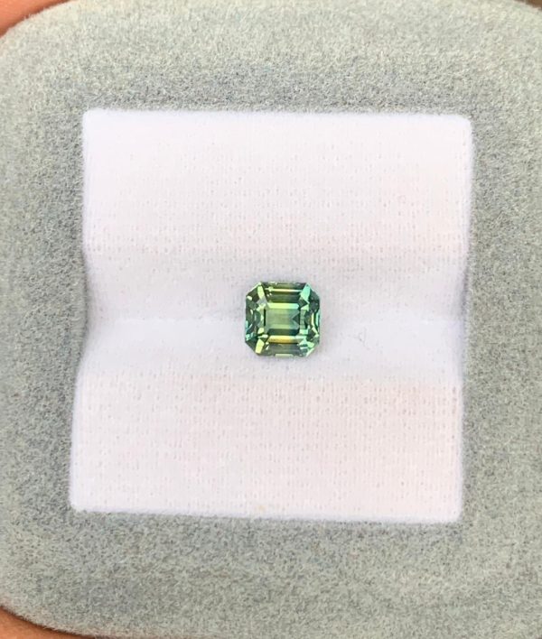 Saphir Bicolore Carré de 1,55ct - vue 2