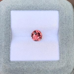 Saphir Padparadscha Rond de 1,80ct - vue principale