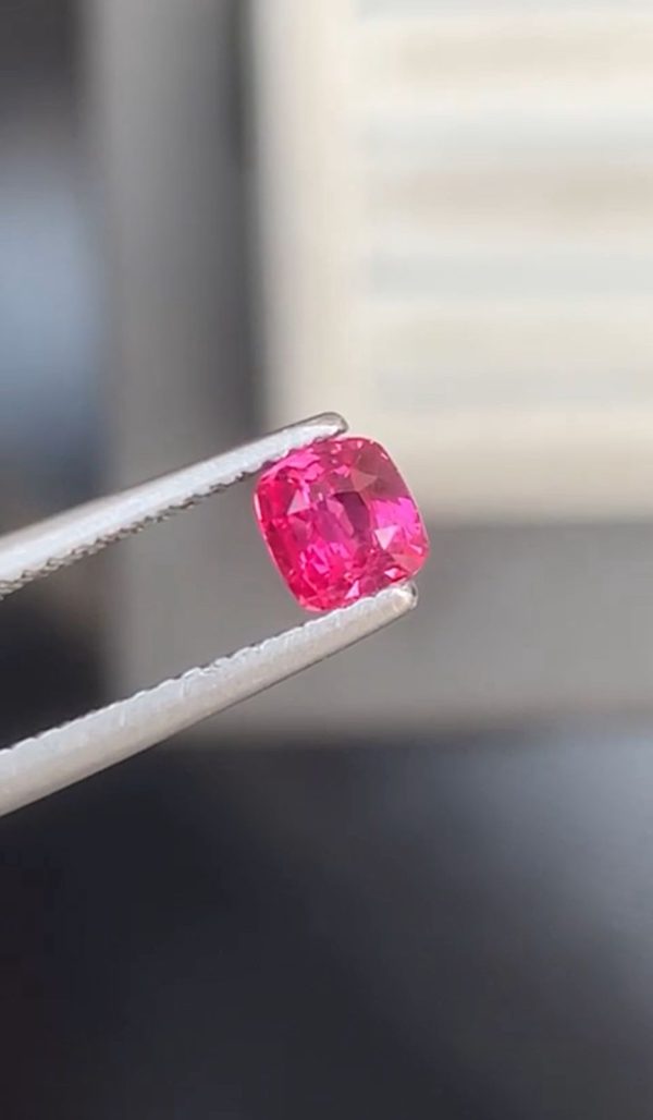 Saphir Rose Coussin de 0,64ct - vue 2