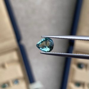 Saphir Teal Poire de 1,10ct - vue principale